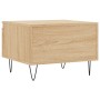 Mesa de centro madera de ingeniería roble Sonoma 50x46x35 cm de vidaXL, Mesas de centro - Ref: Foro24-830866, Precio: 36,24 €...