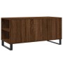 Engineered wood brown oak coffee table 102x44.5x50 cm by vidaXL, Coffee table - Ref: Foro24-831011, Price: 88,44 €, Discount: %