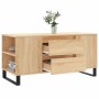 Mesa de centro madera de ingeniería roble Sonoma 102x44,5x50 cm de vidaXL, Mesas de centro - Ref: Foro24-831007, Precio: 81,5...