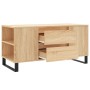 Mesa de centro madera de ingeniería roble Sonoma 102x44,5x50 cm de vidaXL, Mesas de centro - Ref: Foro24-831007, Precio: 81,5...