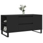 Mesa de centro madera de ingeniería negro 102x44,5x50 cm de vidaXL, Mesas de centro - Ref: Foro24-831005, Precio: 85,43 €, De...