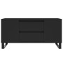 Mesa de centro madera de ingeniería negro 102x44,5x50 cm de vidaXL, Mesas de centro - Ref: Foro24-831005, Precio: 85,43 €, De...