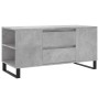 Concrete gray engineered wood coffee table 102x44.5x50 cm by vidaXL, Coffee table - Ref: Foro24-831008, Price: 88,60 €, Disco...