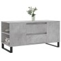 Concrete gray engineered wood coffee table 102x44.5x50 cm by vidaXL, Coffee table - Ref: Foro24-831008, Price: 88,60 €, Disco...