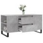 Concrete gray engineered wood coffee table 102x44.5x50 cm by vidaXL, Coffee table - Ref: Foro24-831008, Price: 88,60 €, Disco...