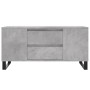 Concrete gray engineered wood coffee table 102x44.5x50 cm by vidaXL, Coffee table - Ref: Foro24-831008, Price: 88,60 €, Disco...