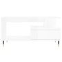 Glossy white plywood coffee table 90x49x45 cm by vidaXL, Coffee table - Ref: Foro24-831014, Price: 67,83 €, Discount: %