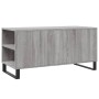 Mesa de centro madera de ingeniería gris Sonoma 102x44,5x50 cm de vidaXL, Mesas de centro - Ref: Foro24-831010, Precio: 87,99...