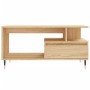 Mesa de centro madera contrachapada roble Sonoma 90x49x45 cm de vidaXL, Mesas de centro - Ref: Foro24-831015, Precio: 65,99 €...