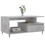 Mesa de centro madera contrachapada gris hormigón 90x49x45 cm de vidaXL, Mesas de centro - Ref: Foro24-831016, Precio: 67,54 ...