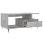 Mesa de centro madera contrachapada gris hormigón 90x49x45 cm de vidaXL, Mesas de centro - Ref: Foro24-831016, Precio: 67,54 ...