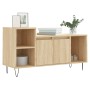 Sonoma oak plywood TV cabinet 100x35x55 cm by vidaXL, TV Furniture - Ref: Foro24-831319, Price: 56,99 €, Discount: %