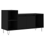 TV stand made of black plywood 100x35x55 cm by vidaXL, TV Furniture - Ref: Foro24-831317, Price: 57,68 €, Discount: %