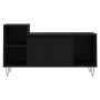 TV stand made of black plywood 100x35x55 cm by vidaXL, TV Furniture - Ref: Foro24-831317, Price: 57,68 €, Discount: %