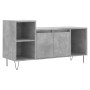 TV stand made of gray concrete plywood, measuring 100x35x55 cm. by vidaXL, TV Furniture - Ref: Foro24-831320, Price: 57,99 €,...