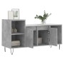 TV stand made of gray concrete plywood, measuring 100x35x55 cm. by vidaXL, TV Furniture - Ref: Foro24-831320, Price: 57,99 €,...