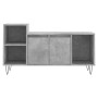 TV stand made of gray concrete plywood, measuring 100x35x55 cm. by vidaXL, TV Furniture - Ref: Foro24-831320, Price: 57,99 €,...