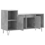 TV stand made of gray concrete plywood, measuring 100x35x55 cm. by vidaXL, TV Furniture - Ref: Foro24-831320, Price: 57,99 €,...