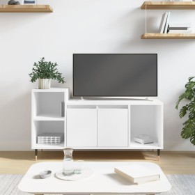 Mueble para TV madera contrachapada blanco 100x35x55 cm de vidaXL, Muebles TV - Ref: Foro24-831308, Precio: 59,14 €, Descuent...