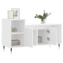 Mueble para TV madera contrachapada blanco 100x35x55 cm de vidaXL, Muebles TV - Ref: Foro24-831308, Precio: 60,42 €, Descuent...