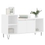 White plywood TV cabinet 100x35x55 cm by vidaXL, TV Furniture - Ref: Foro24-831316, Price: 57,78 €, Discount: %