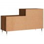 Mueble zapatero madera contrachapada roble marrón 102x36x60 cm de vidaXL, Zapateros y organizadores de calzado - Ref: Foro24-...