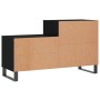 Mueble zapatero madera contrachapada negro 102x36x60 cm de vidaXL, Zapateros y organizadores de calzado - Ref: Foro24-831397,...