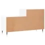 Glossy white plywood shoe cabinet 102x36x60 cm by vidaXL, Shoe racks and shoe organizers - Ref: Foro24-831382, Price: 49,84 €...