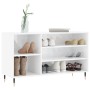 Glossy white plywood shoe cabinet 102x36x60 cm by vidaXL, Shoe racks and shoe organizers - Ref: Foro24-831406, Price: 49,09 €...