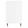 Glossy white plywood shoe cabinet 102x36x60 cm by vidaXL, Shoe racks and shoe organizers - Ref: Foro24-831406, Price: 49,09 €...