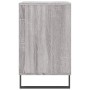 Mueble zapatero madera contrachapada gris Sonoma 102x36x60 cm de vidaXL, Zapateros y organizadores de calzado - Ref: Foro24-8...