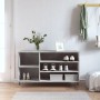 Concrete gray plywood shoe rack furniture 102x36x60 cm by vidaXL, Shoe racks and shoe organizers - Ref: Foro24-831408, Price:...