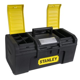 Stanley One Touch Werkzeugkasten 24 Zoll von Stanley, Werkzeugkästen - Ref: Foro24-400542, Preis: 56,99 €, Rabatt: %