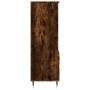 Tall smoked oak plywood sideboard 40x36x110 cm by vidaXL, Sideboards - Ref: Foro24-831505, Price: 53,53 €, Discount: %