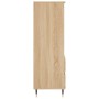 Tall Sonoma oak plywood sideboard 40x36x110 cm by vidaXL, Sideboards - Ref: Foro24-831503, Price: 61,99 €, Discount: %