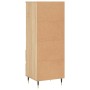 Tall Sonoma oak plywood sideboard 40x36x110 cm by vidaXL, Sideboards - Ref: Foro24-831503, Price: 61,99 €, Discount: %