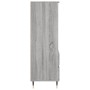 Tall Sonoma gray plywood sideboard 40x36x110 cm by vidaXL, Sideboards - Ref: Foro24-831506, Price: 55,99 €, Discount: %