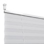 Plisse Blind White Pleated Curtain 100X200cm by vidaXL, Blinds and blinds - Ref: Foro24-240612, Price: 36,77 €, Discount: %