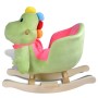 Dinosaurio balancín de vidaXL, Mecedoras y sillas para bebés - Ref: Foro24-80075, Precio: 92,98 €, Descuento: %