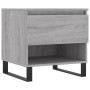 Couchtische 2 Stk. Sonoma graues Holzwerkstoff 50x46x50 cm von vidaXL, Couchtisch - Ref: Foro24-830937, Preis: 86,99 €, Rabat...