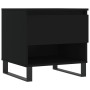 Mesas de centro 2 uds madera de ingeniería negro 50x46x50 cm de vidaXL, Mesas de centro - Ref: Foro24-830927, Precio: 72,36 €...