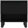 2 black engineered wood coffee tables 50x46x50 cm by vidaXL, Coffee table - Ref: Foro24-830927, Price: 72,36 €, Discount: %