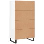 High glossy white plywood sideboard 60x36x110 cm by vidaXL, Sideboards - Ref: Foro24-831494, Price: 101,19 €, Discount: %