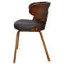 Dining chairs 2 units brown synthetic leather by vidaXL, dining chairs - Ref: Foro24-240707, Price: 238,82 €, Discount: %