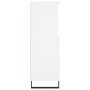 Aparador alto madera contrachapada blanco 60x36x110 cm de vidaXL, Aparadores - Ref: Foro24-831492, Precio: 81,65 €, Descuento: %