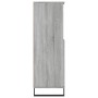 Aparador alto de madera contrachapada gris Sonoma 60x36x110 cm de vidaXL, Aparadores - Ref: Foro24-831498, Precio: 86,99 €, D...