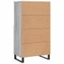 Aparador alto de madera contrachapada gris Sonoma 60x36x110 cm de vidaXL, Aparadores - Ref: Foro24-831498, Precio: 86,99 €, D...