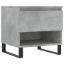 Center tables 2 units engineered wood gray concrete 50x46x50 cm by vidaXL, Coffee table - Ref: Foro24-830933, Price: 71,99 €,...