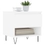 White engineered wood coffee table 50x46x50 cm by vidaXL, Coffee table - Ref: Foro24-830908, Price: 36,99 €, Discount: %