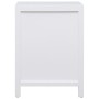 Mesita de noche madera de Paulownia blanco 38x28x52 cm de vidaXL, Mesitas de noche - Ref: Foro24-284073, Precio: 82,99 €, Des...